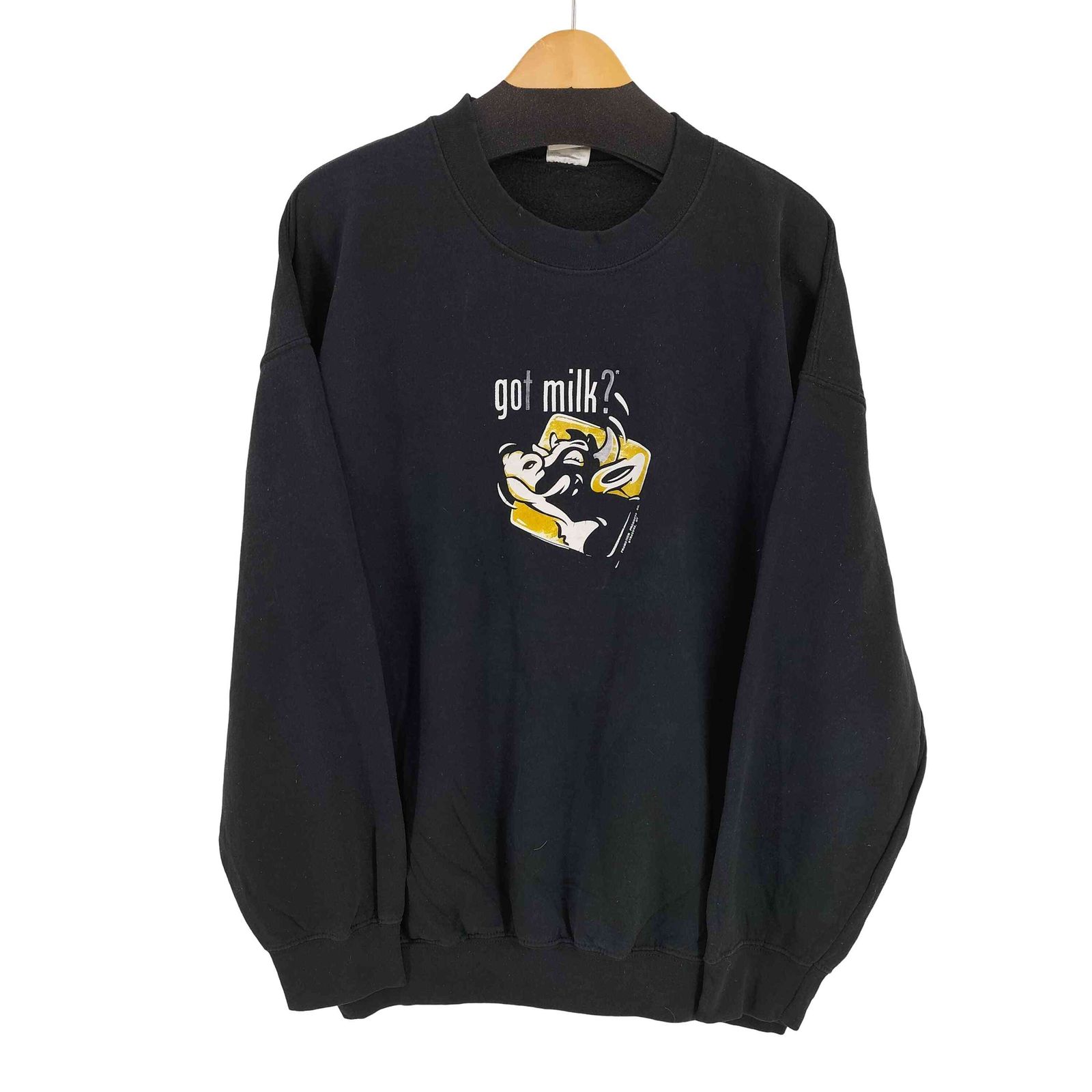 定番のお歳暮 ギルダン GILDAN import：XL メンズ スウェット MILK GOT Y2K トップス