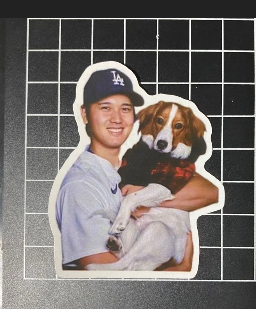 ☆新品未使用 ドジャース 大谷翔平&デコピン フィギュア 防水