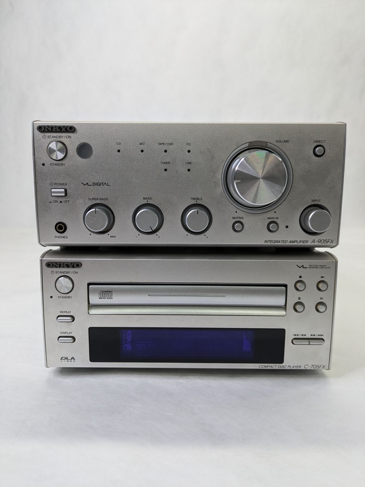 動作確認済み】ONKYO・オンキヨー・A-905FX・C-705FX・CD