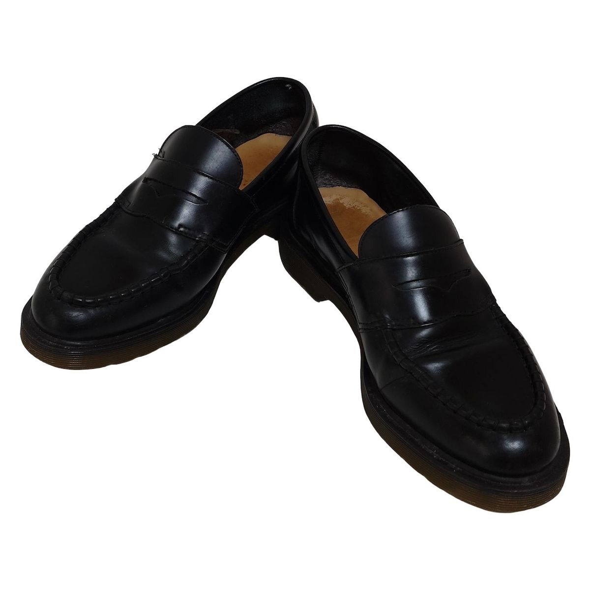 Dr.Martens ドクターマーチン ローファー EU43 メンズ - 黒 レザー