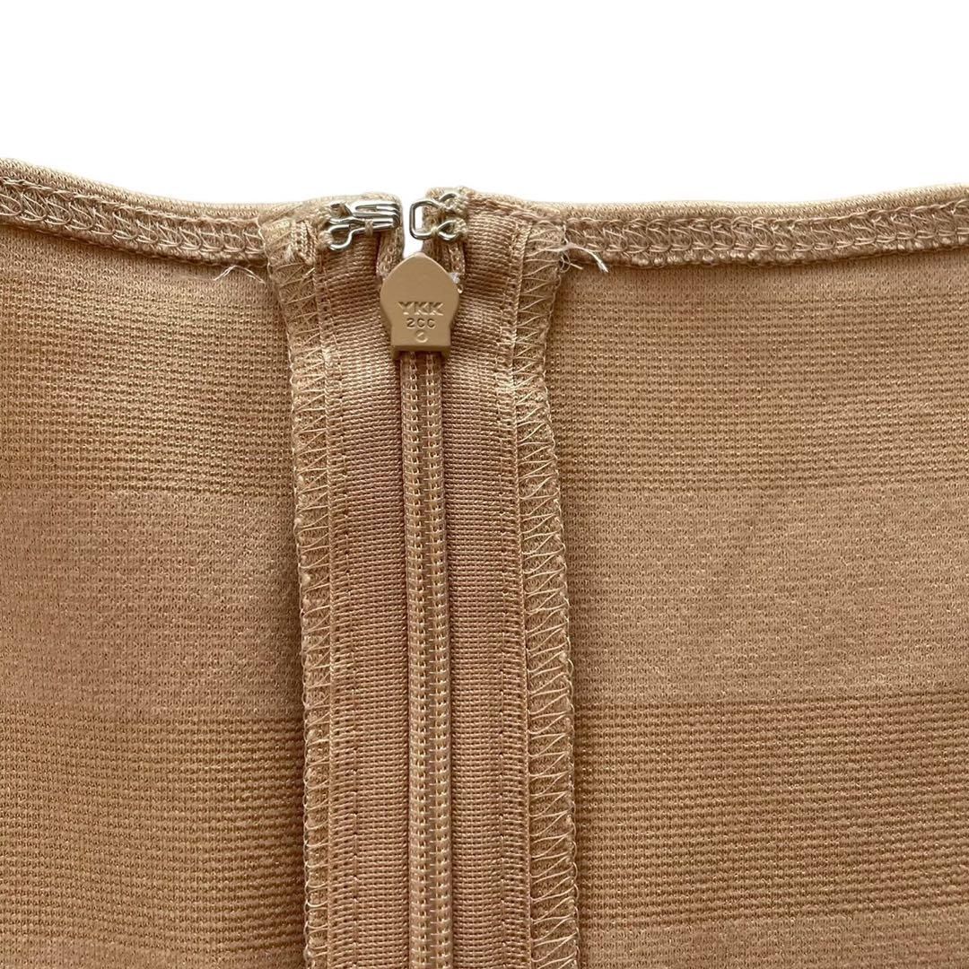 miss ashida ミスアシダ ワンピース ストレッチ素材ボーダー  