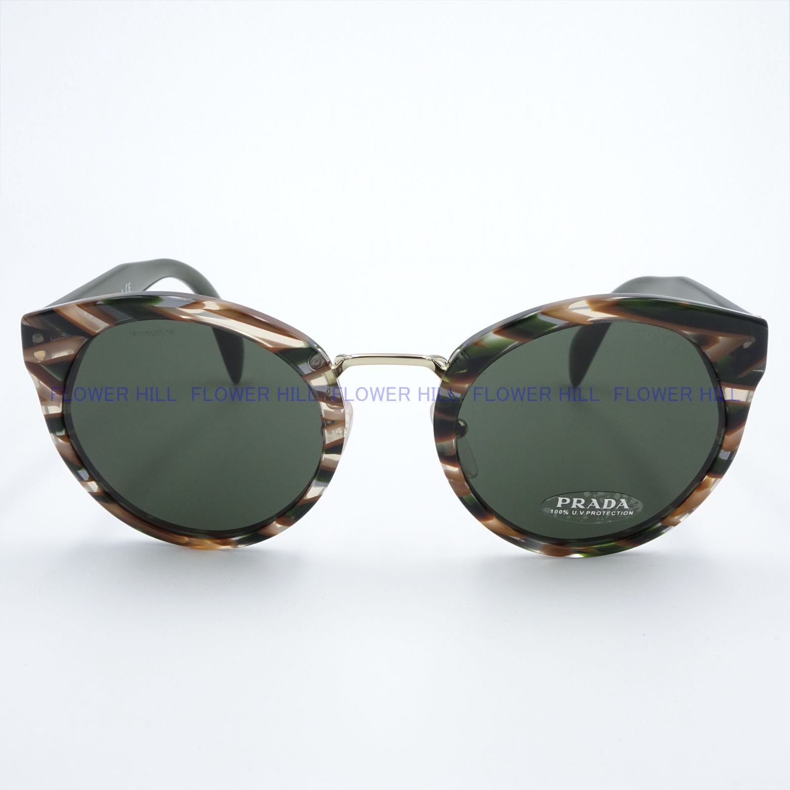 PRADA プラダ 高級サングラス SPR05T VAO-4J1 ラウンド マルチ