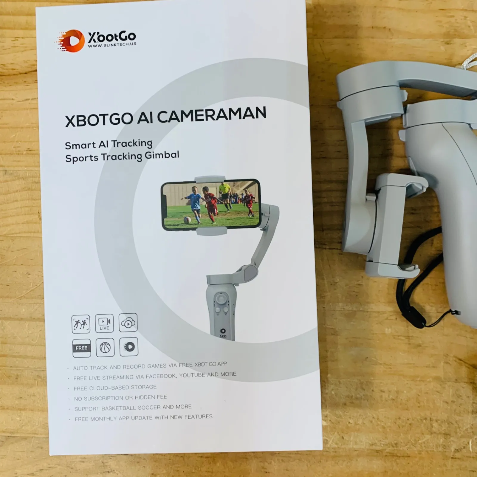 限定値下げ！XbotGo 厚から AIスポーツジンバル 