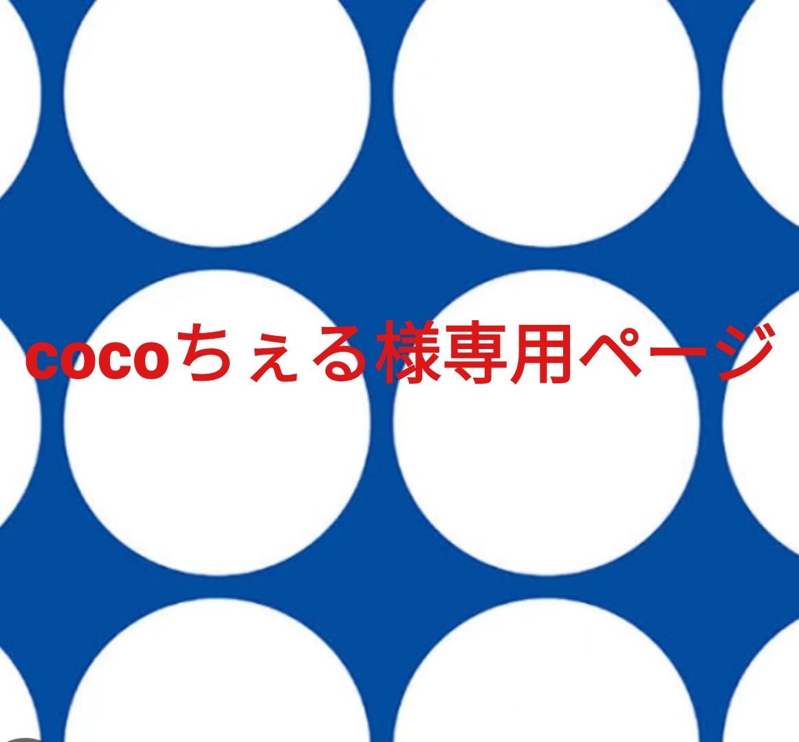 cocoちぇる様専用ページです。
