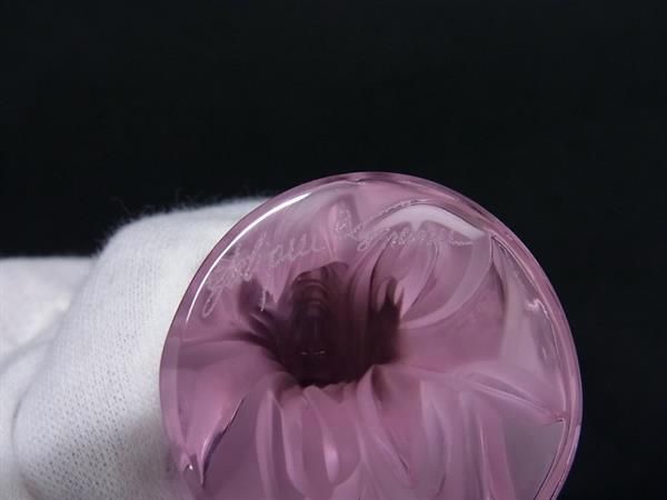 ■新品■未使用■ LALIQUE ラリック トンボ オブジェ 置物 インテリア クリアピンク系 FI5827 新品未使用 LALIQUE ラリック トンボ オブジェ 置物 インテリア