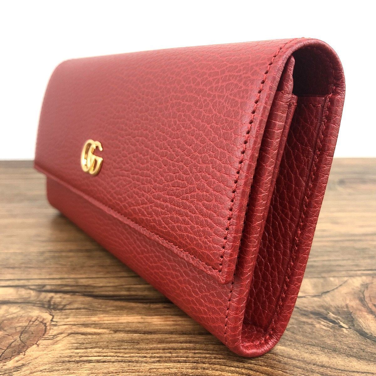 未使用品 GUCCI 長財布 456116 プチマーモント 254-