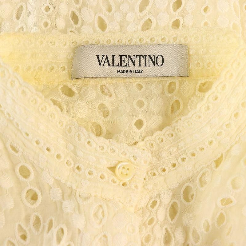 【70％OFF】 ヴァレンティノ ヴァレンチノ VALENTINO カットワークレース トップス