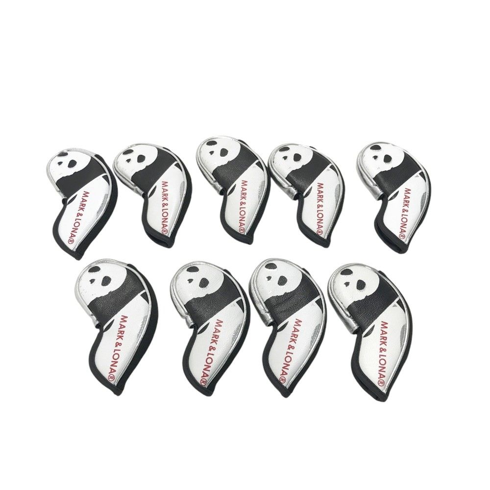 MARK&LONA マークアンドロナ アイアンヘッドカバー 9点セット ブラック