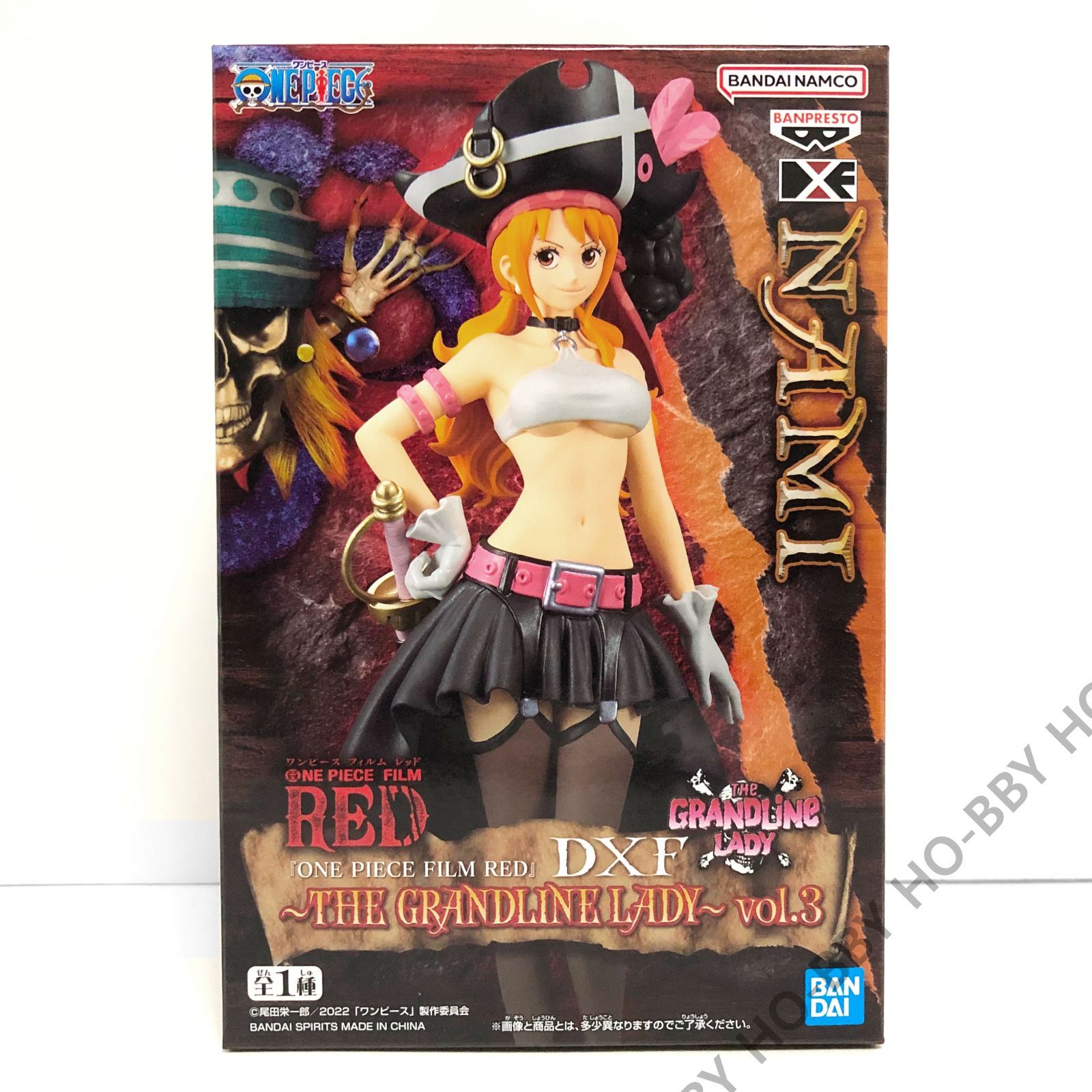 国産品 新品、未使用 ワンピース ONE PIECE FILM RED DXF ナミ