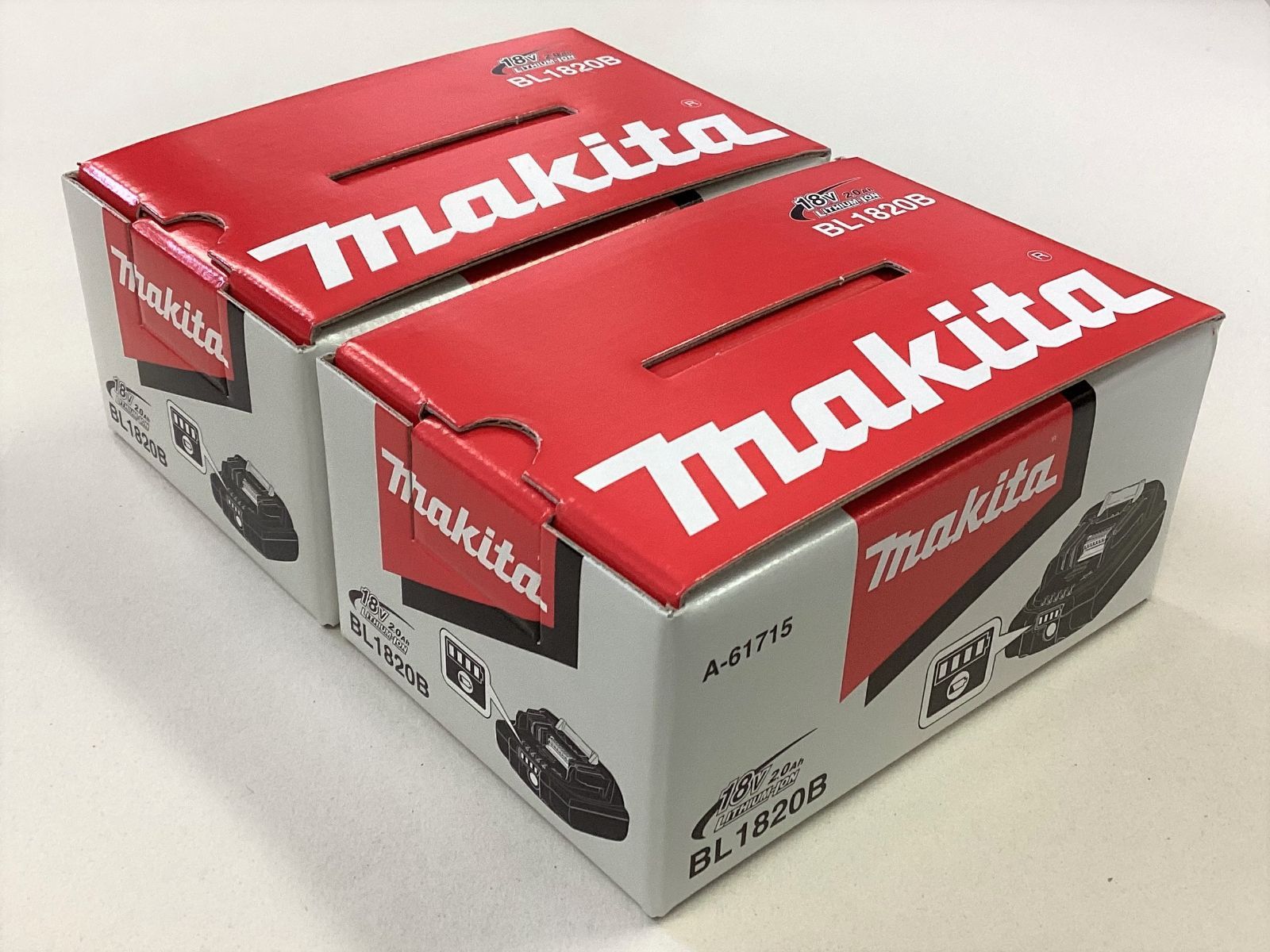 マキタ純正 BL1820B A-61715 2個 リチウムイオンバッテリ 18V 2.0Ah 箱入り