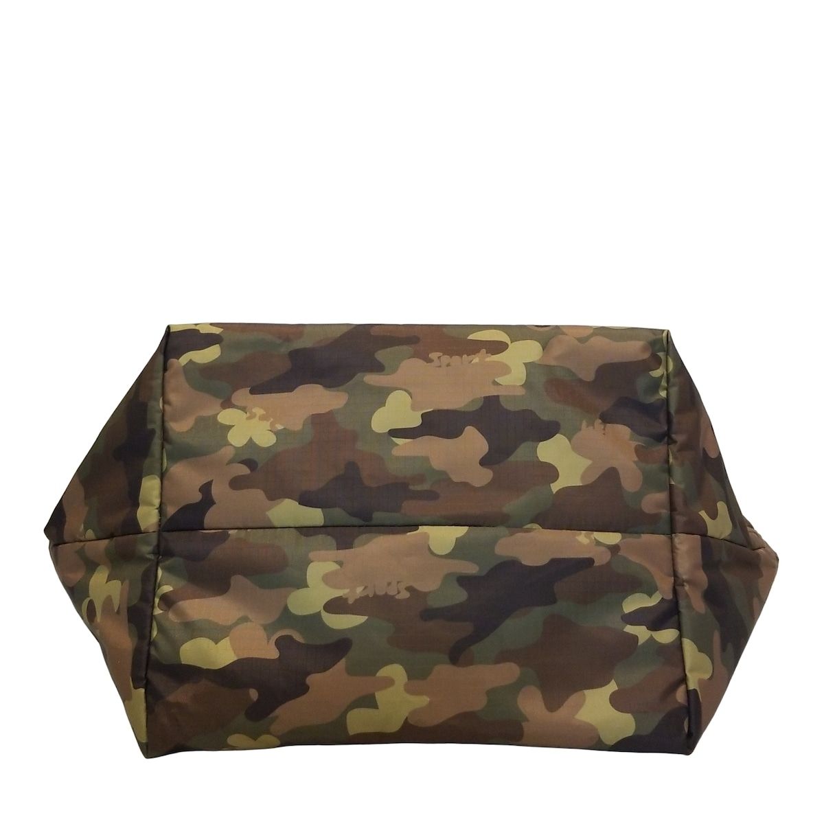 LeSportsac 迷彩柄 バンブーハンドル Sサイズ LESPORTSAC(レスポートサック) トートバッグ - ベージュ×ブラウン