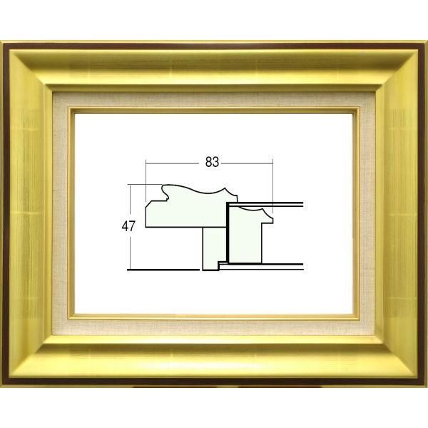 額縁　油絵/油彩額縁 出展用木製仮縁 3485 F60号 P60号 M60号 ブラック 額縁 油絵⁄油彩額縁 出展用木製仮縁 3485 F60号 ホワイト