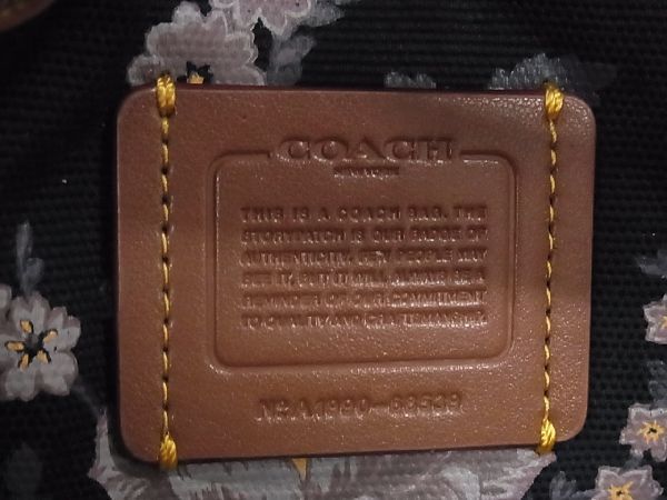 □新品同様□ COACH コーチ 68539 ドローストリング バケット ストロー