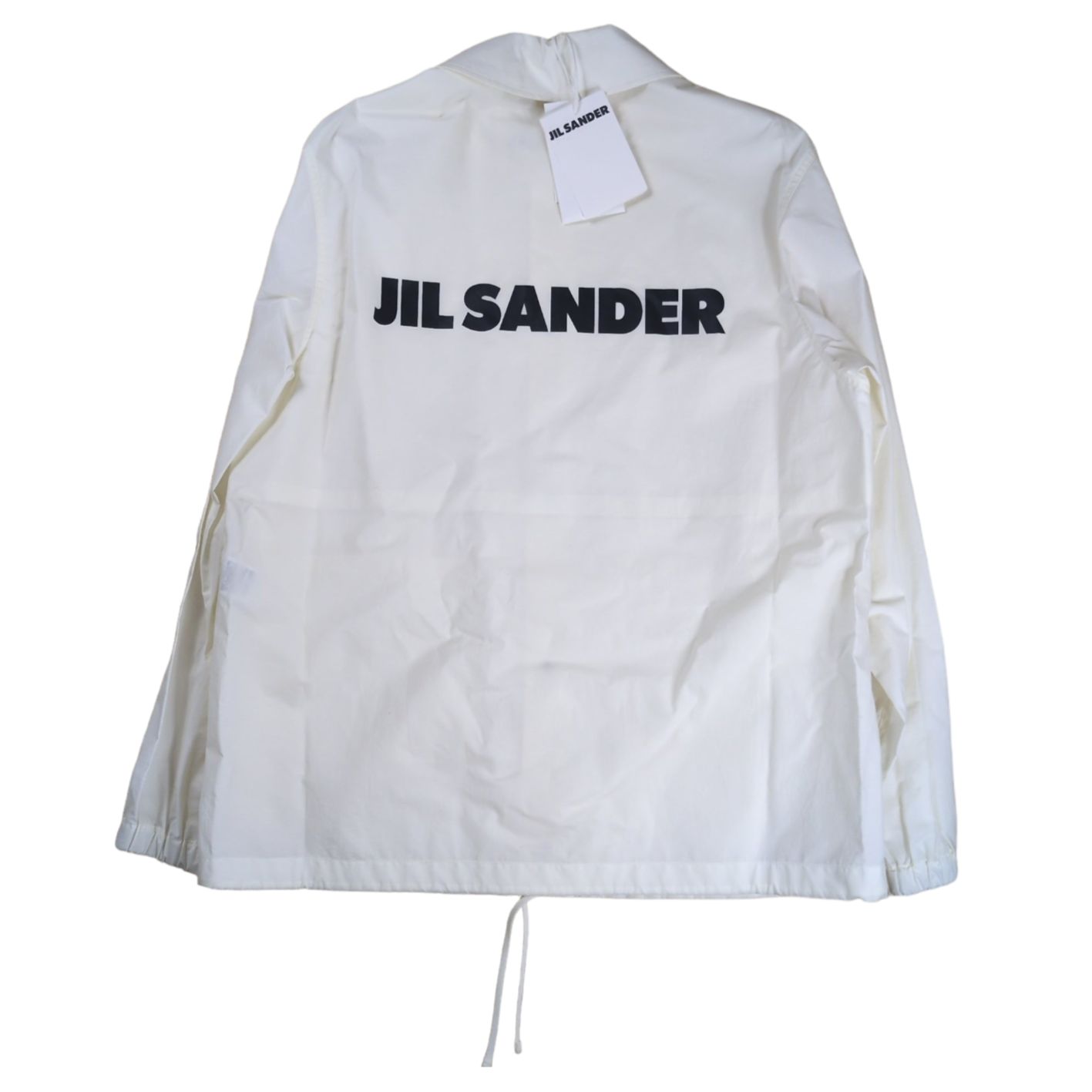 【希少】JIL SANDER ロゴプリント スタッフジャケット 希少】JIL SANDER ロゴプリント スタッフジャケット - メルカリ