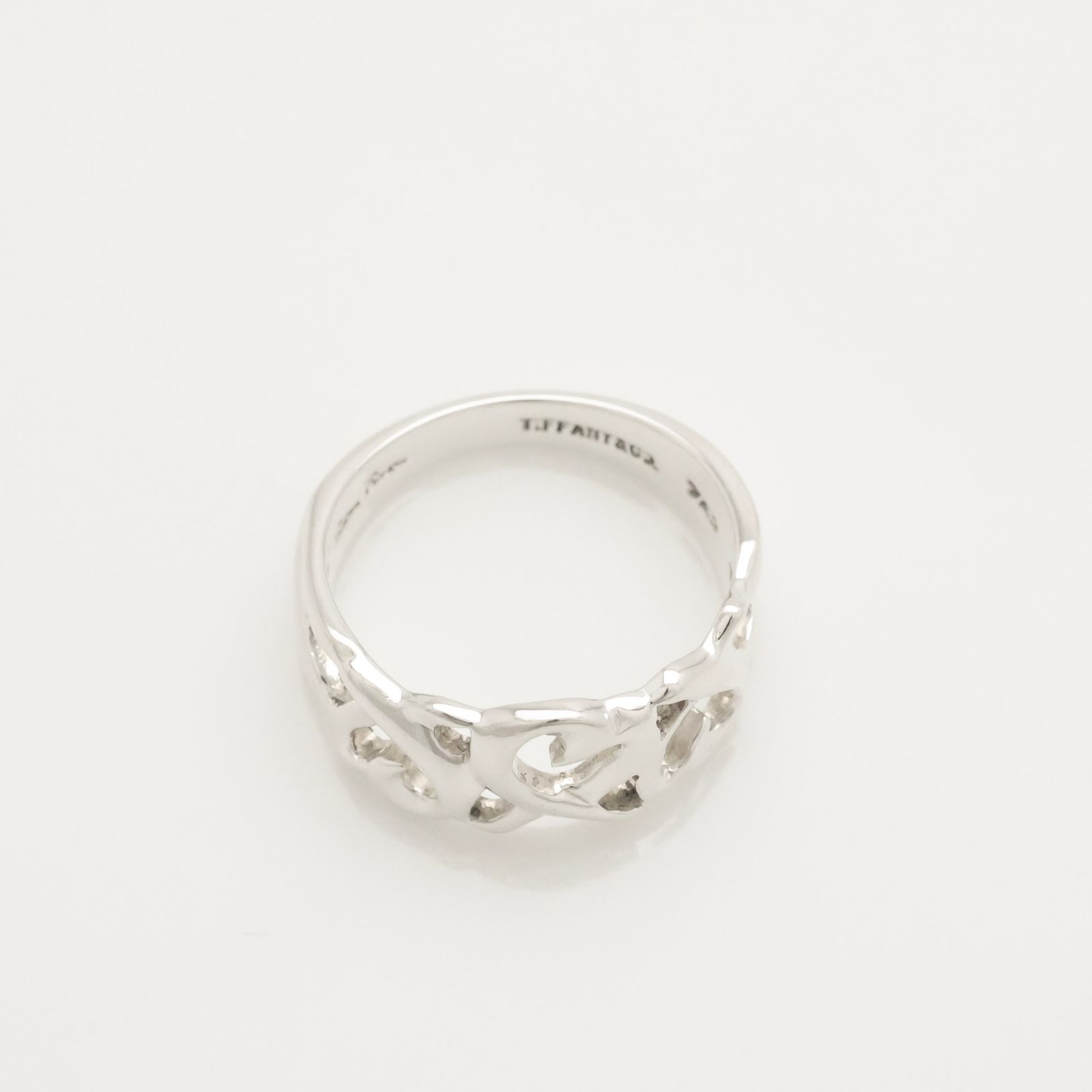 【美品】ティファニー パロマピカソ トリプルラビングハート SV925 リング TIFFANY&Co. 新品同様 ティファニー トリプル ラビングハート