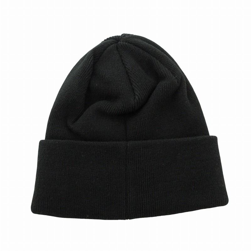 ダブルタップス WTAPS 美品 ニット帽 ビーニー ロゴ バイカラー