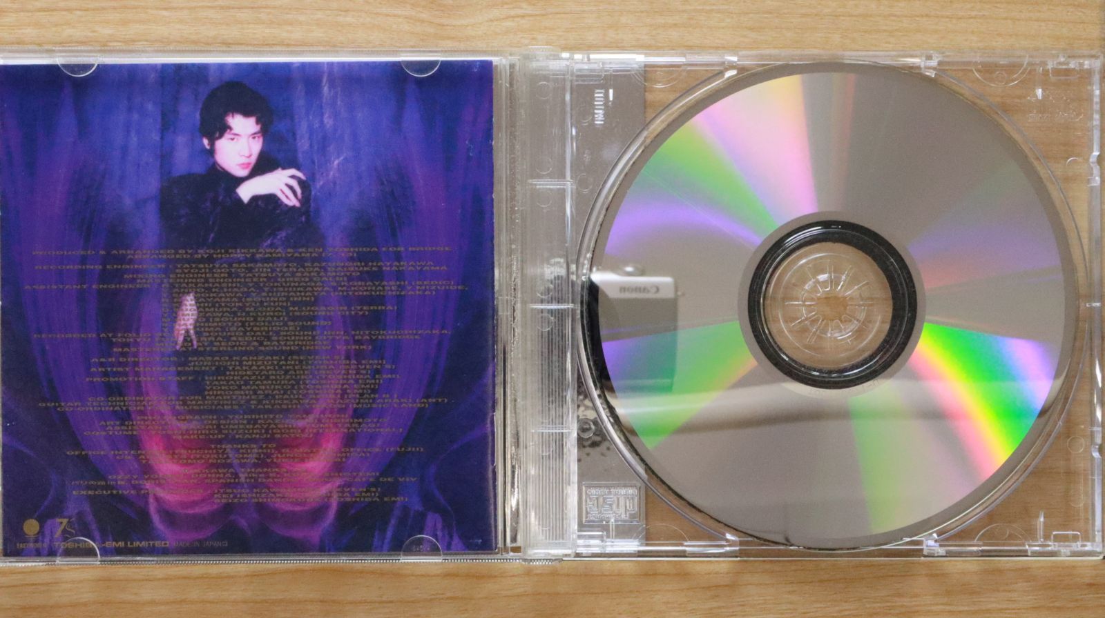 吉川晃司 非売品 メタルタグ 国内盤CD☆吉川晃司/K ji Kikkawa□ Shyness Overdrive