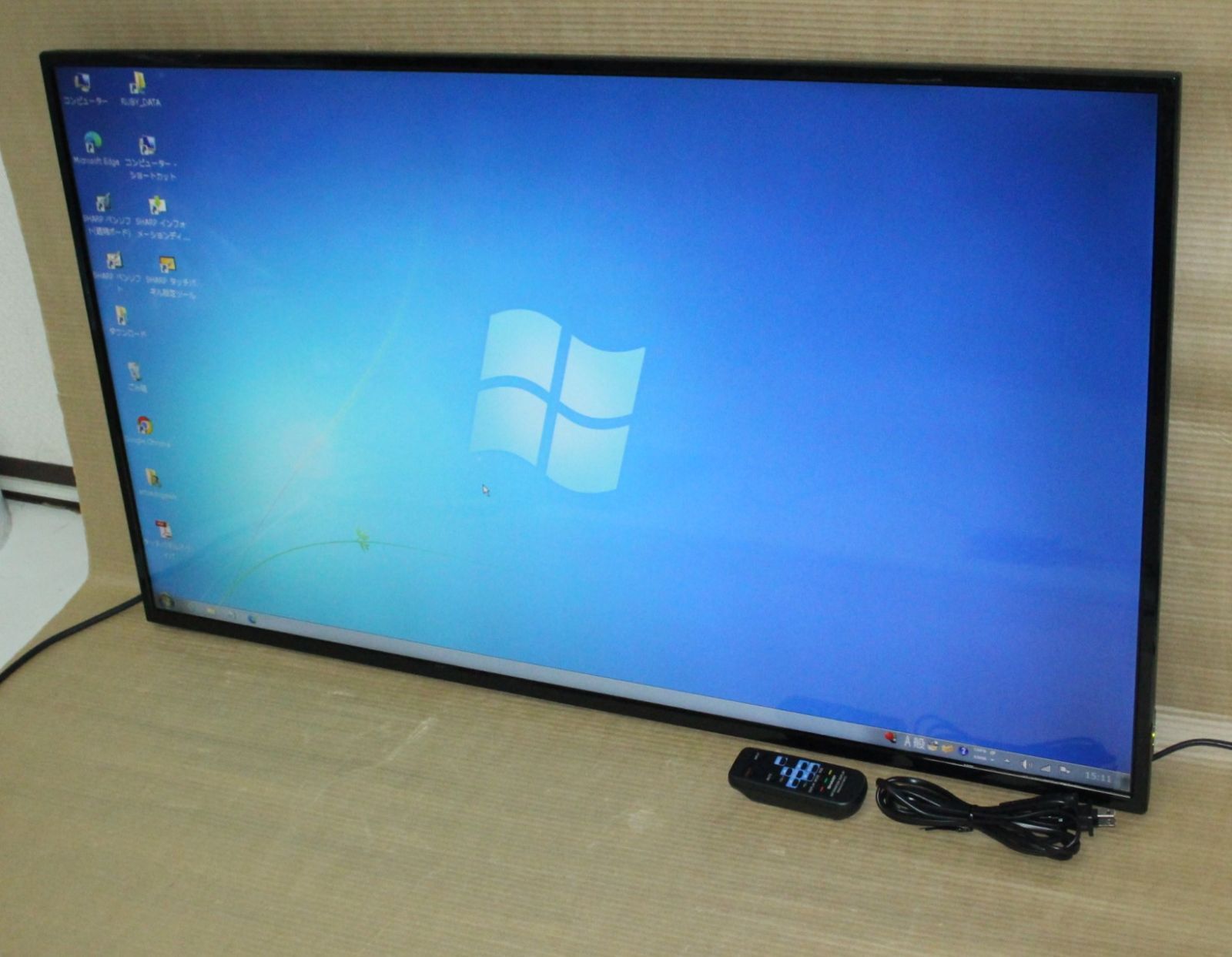 76131☆SHARP 43型LED液晶ディスプレイ PN-W435A - メルカリ