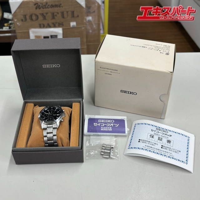 腕時計 SEIKO クォーツ クロノグラフ 7T92-0DW0 箱付き 湘南台店 - メルカリ