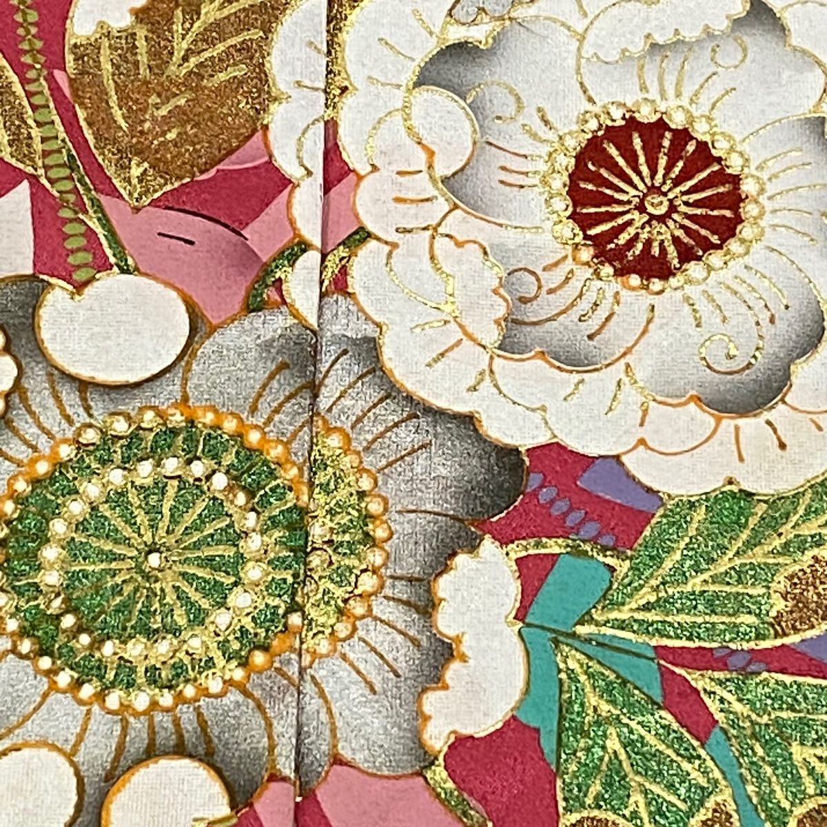 正絹 中古 振袖 未仕立て 黄色 結びつける