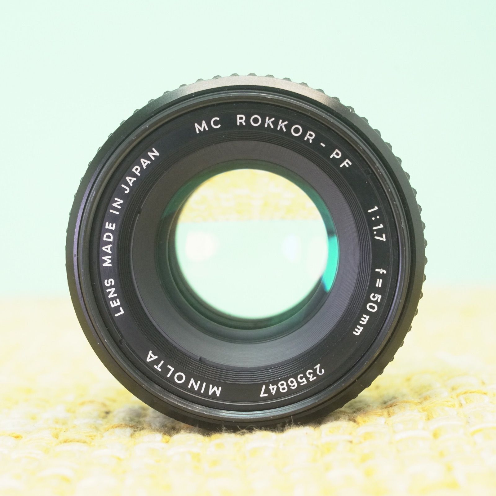 ミノルタ MC ROKKOR-PF 50mm f1.7 オールドレンズ #847 - レンズ(単焦点)