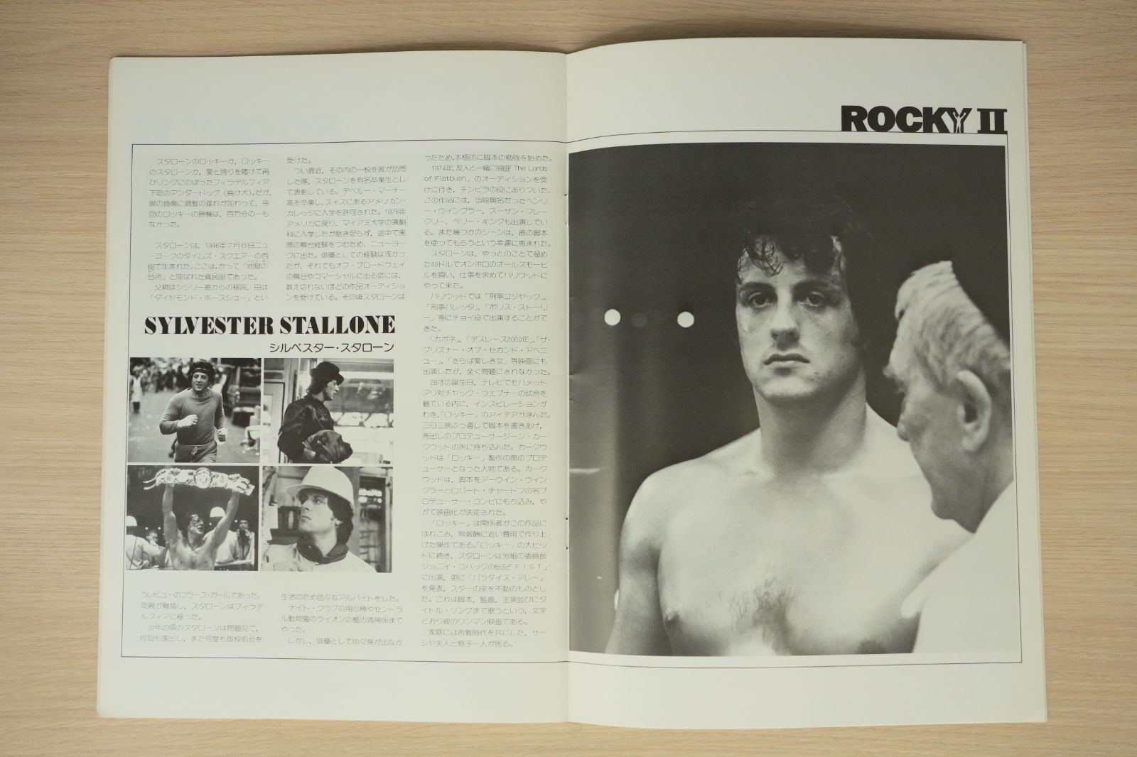 ロッキー2 映画パンフレット 映画パンフレット】ロッキー2 ROCKY Ⅱ - メルカリ
