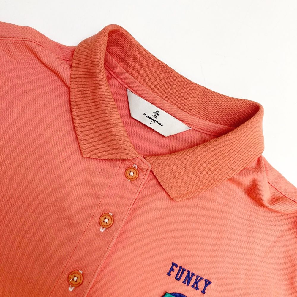 サイズ：L MUNSING WEAR マンシングウェア MGWSJJ01 半袖ワンピース