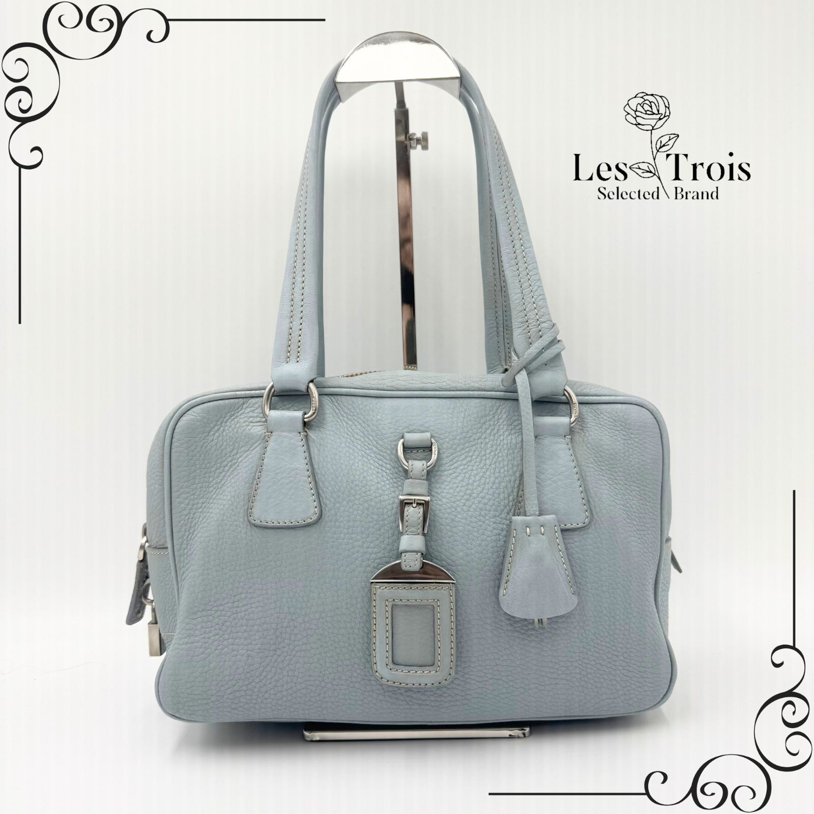 PRADA プラダ ヴィッテロダイノ ハンドバッグ トートバッグ ミニ 