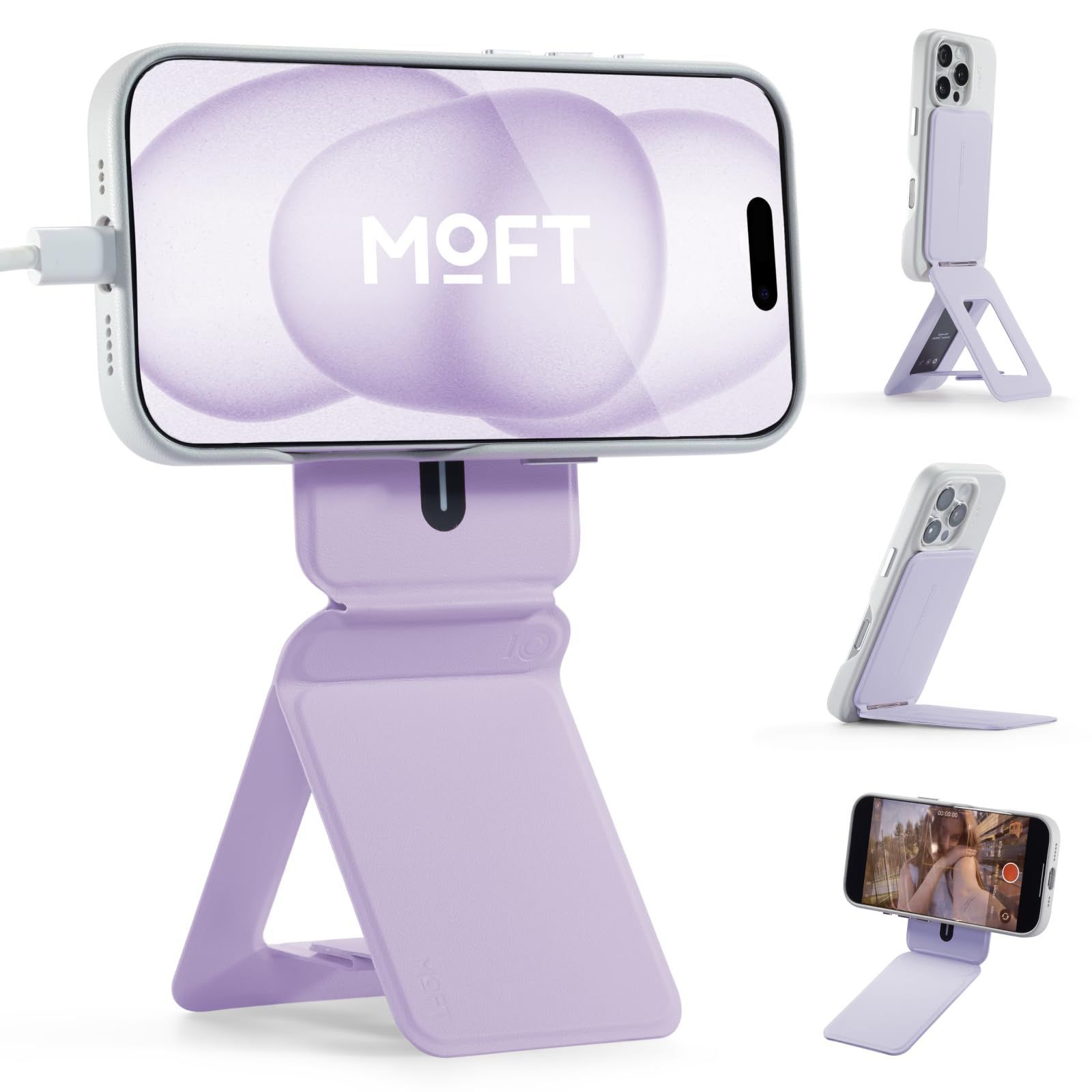 モフト 七変化マルチスタンド スマホスタンド 三脚 MagSafe対応 モフト 七変化マルチスタンド スマホスタンド 三脚 MagSafe対応 ラベンダー