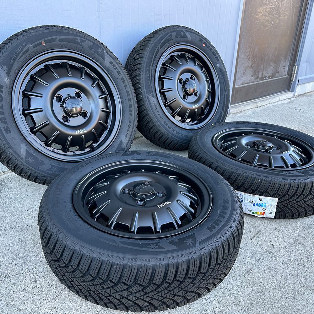 スタッドレス タイヤホイールセット 14インチ SAILUN Alpine+ 155/65R14 ハスラー デリカミニ ソリオ ムーヴ ライフ ラパン  N-BOX 軽トラ 軽自動車 スノータイヤ - メルカリ