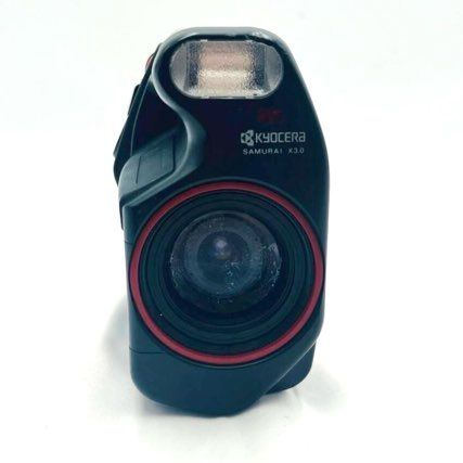 京セラ製 名機 KYOCERA SAMURAI X 3 0 オートフォーカス搭載 90年代レトロカメラ