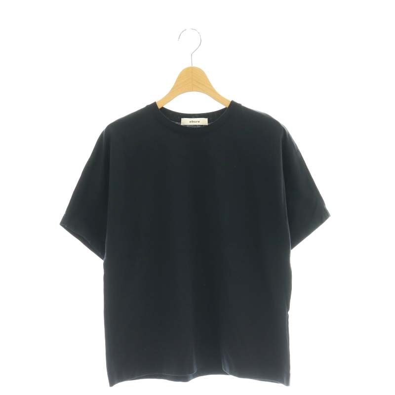 ebure 超長綿スーピマ コットン クルーネック Tシャツ 38 ebure エブール 超長綿スーピマコットンクルーネックTシャツ