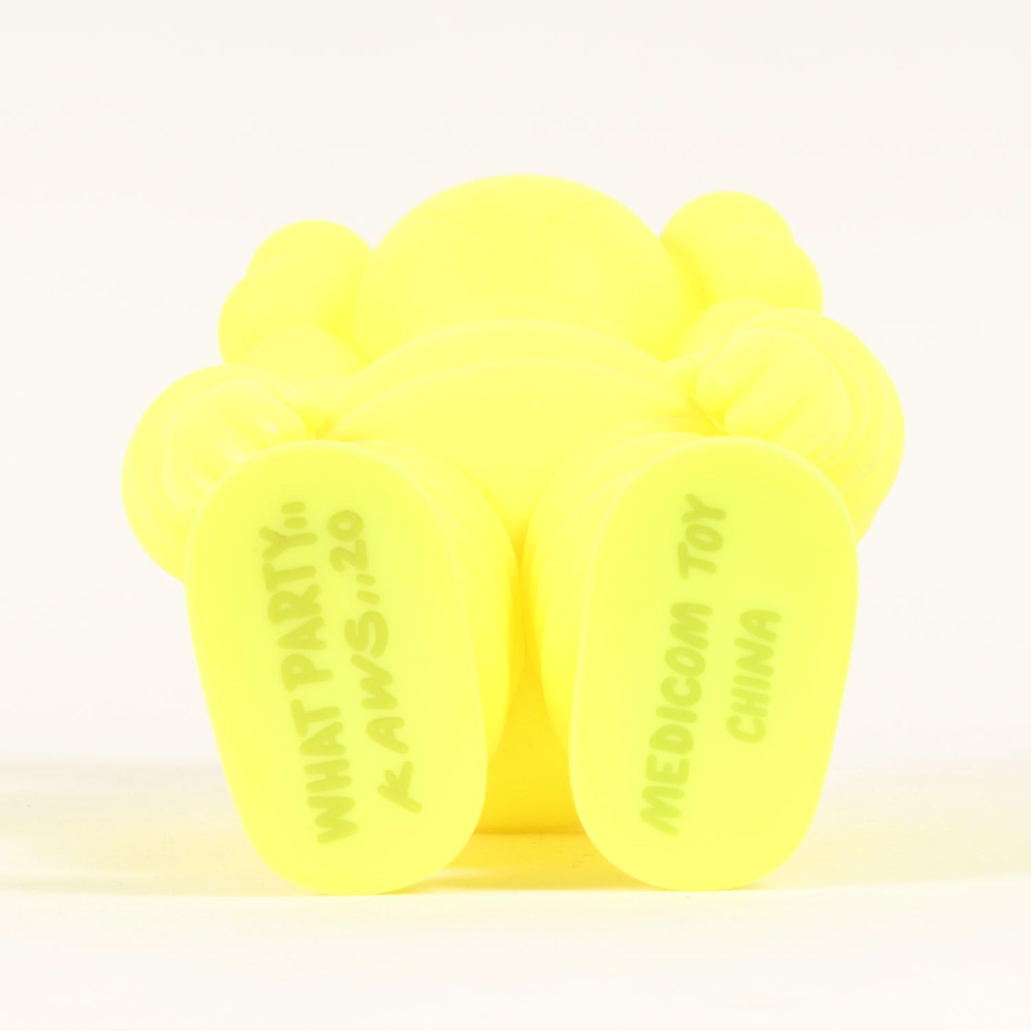 美品】MEDICOM TOY メディコムトイ KAWS What Psrty Yellow ホビー