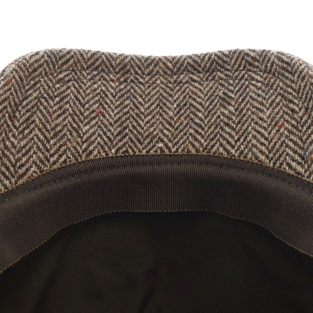 miumiu (ミュウミュウ) ベースボール ウールキャップ ブラウン  