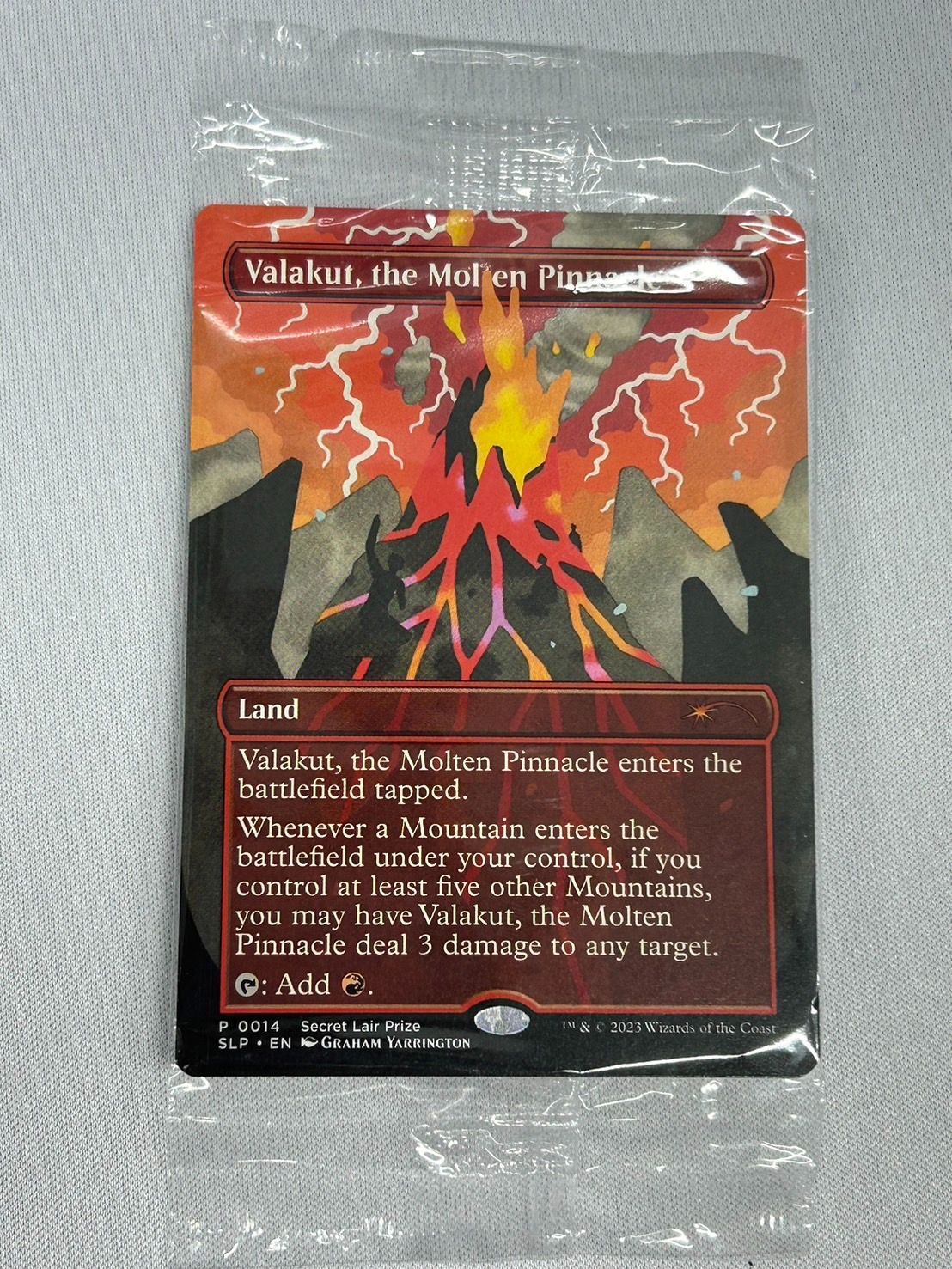 MTG 溶鉄の尖峰、ヴァラクート foil 溶鉄の尖峰、ヴァラクート/Valakut