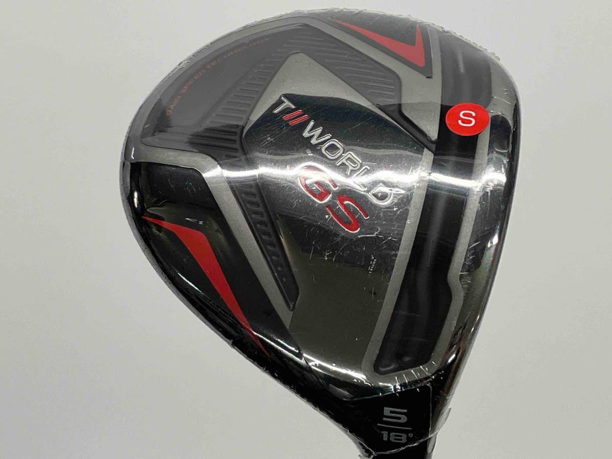 【ヘッドカバーなし】HONMA ホンマGOLF ゴルフTOUR WORLD ツアー ワールド GS 5番 18フェアウェイ フレックス S