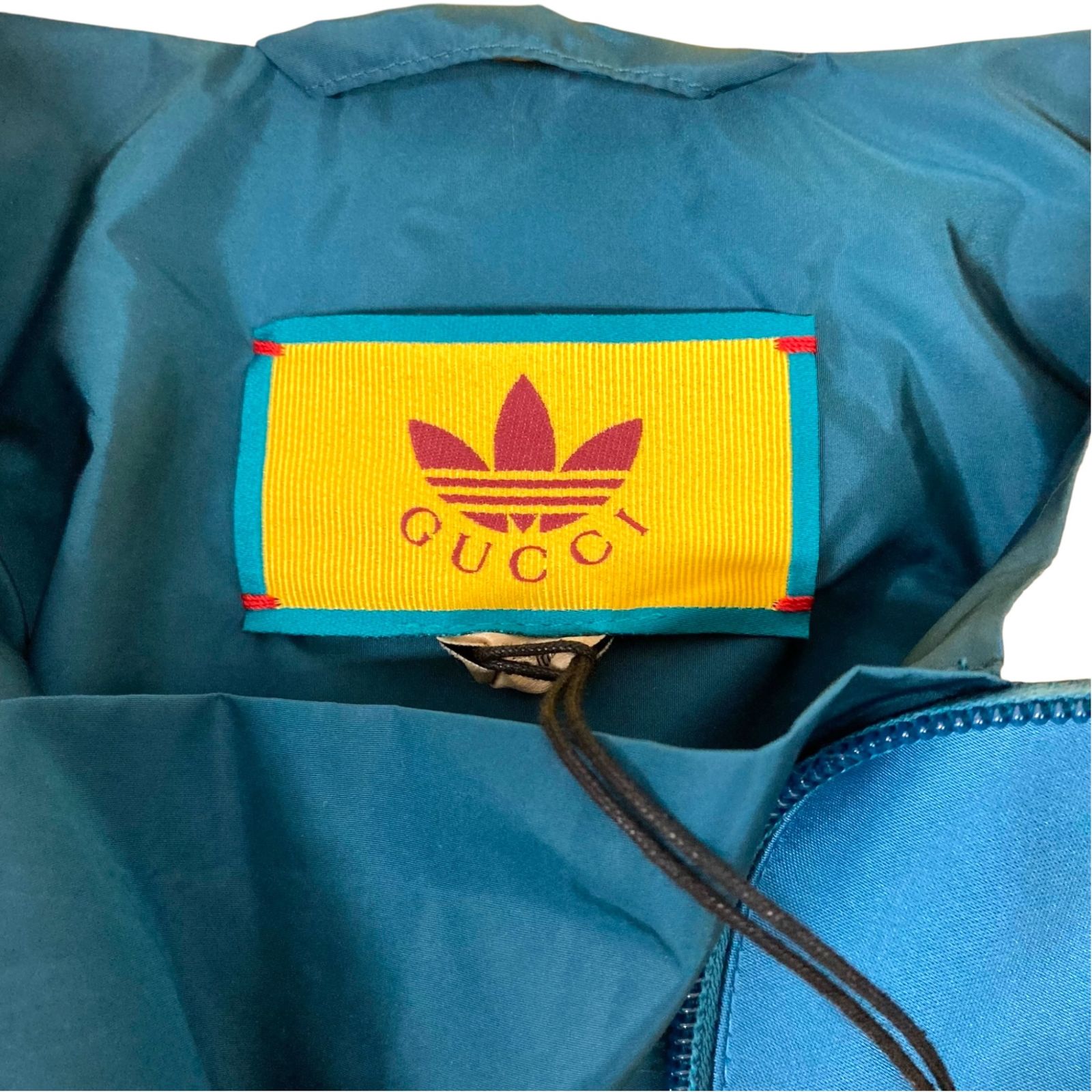 GUCCI×adidas アディダス　グッチ　ジップアップアノラック　L GUCCI×adidas アディダスグッチジップアップアノラックL