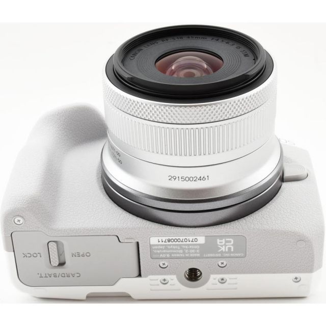 キヤノン ミラーレス CANON EOS R50 レンズキット ホワイト 未使用品 