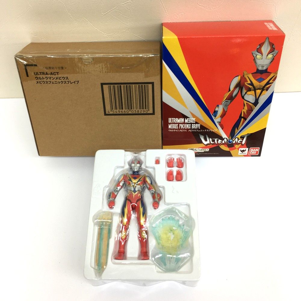＊ BANDAI バンダイ ULTRA-ACT ウルトラマンメビウス メビウスフェニックスブレイブ 魂ウェブ商店 輸送