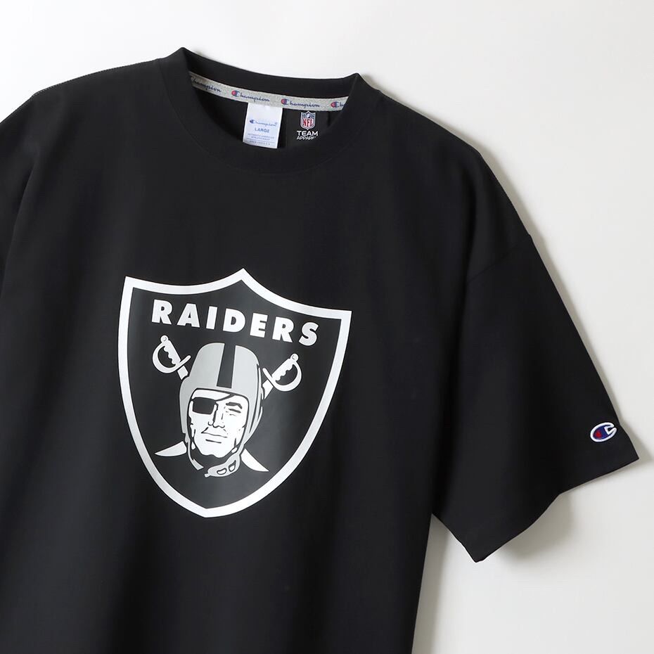 チャンピオン　Tシャツ　レイダース　NFL 90's Champion プリントTシャツ 