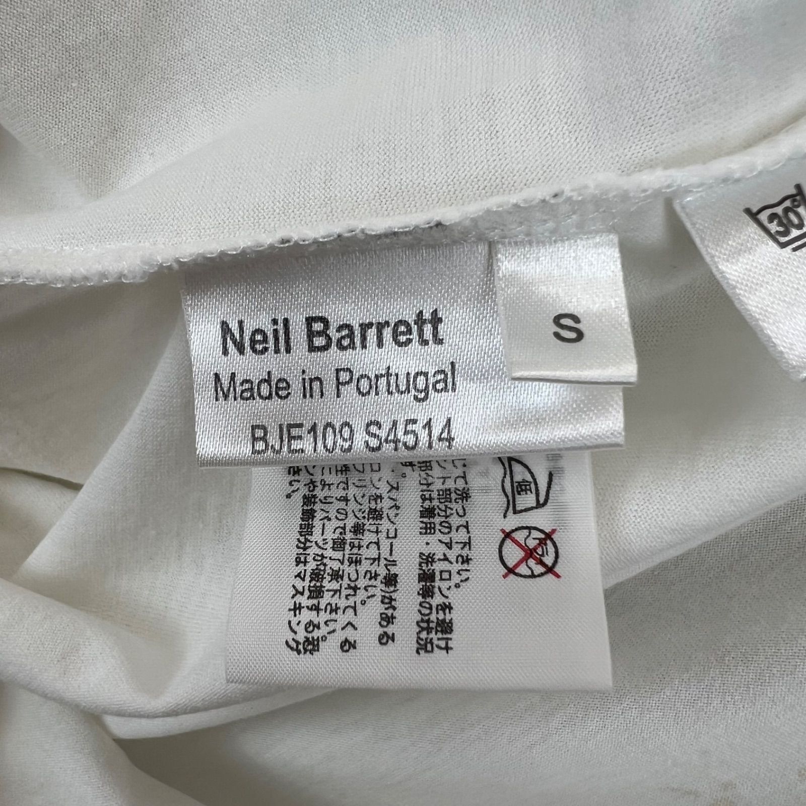 NeIL BarreTT necklace print T shirt S y2k old archive ニール 