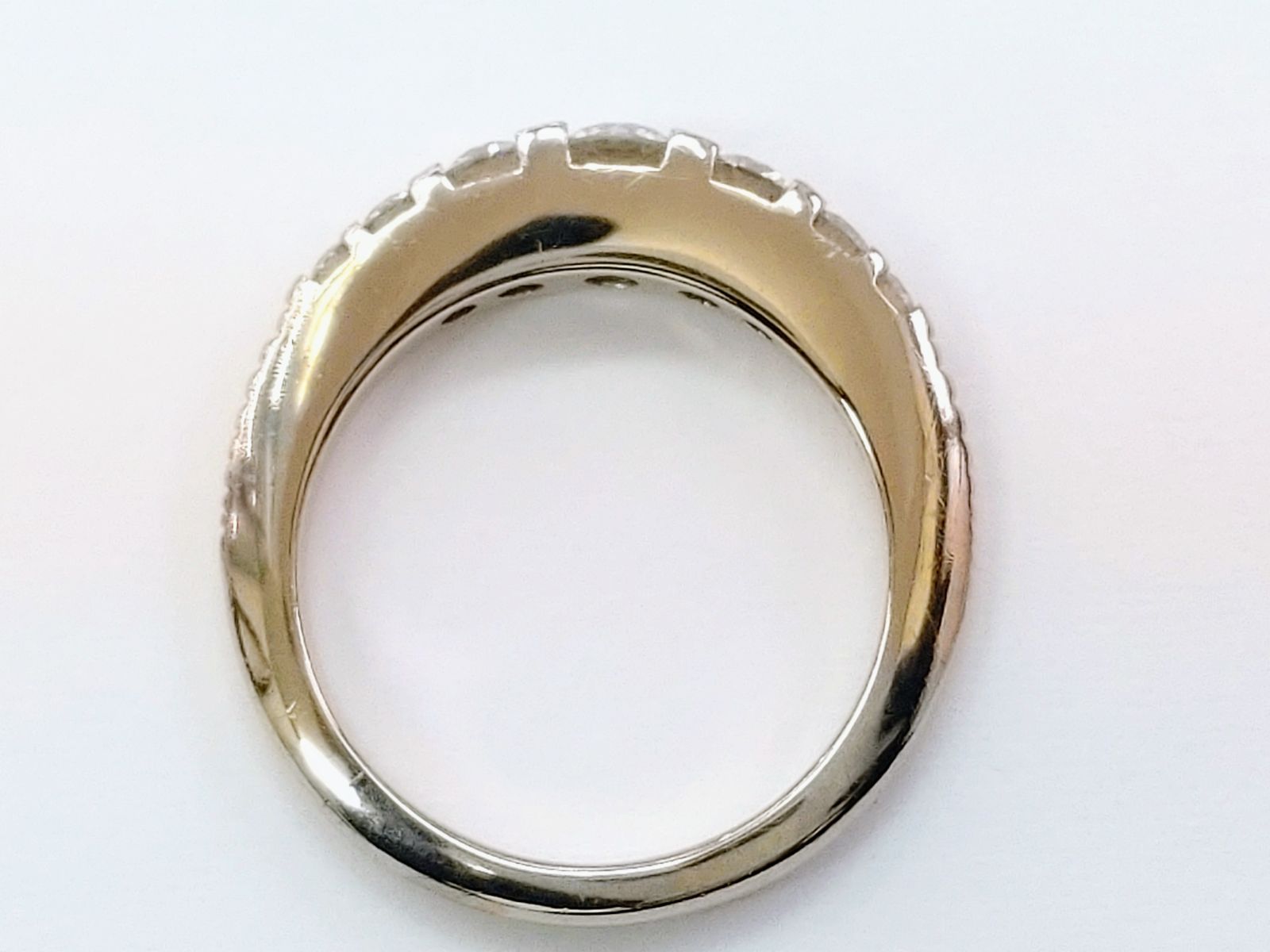カシケイ ネイキッド K18BG ブラウンダイヤモンド7石 0.35ct ピンキー 