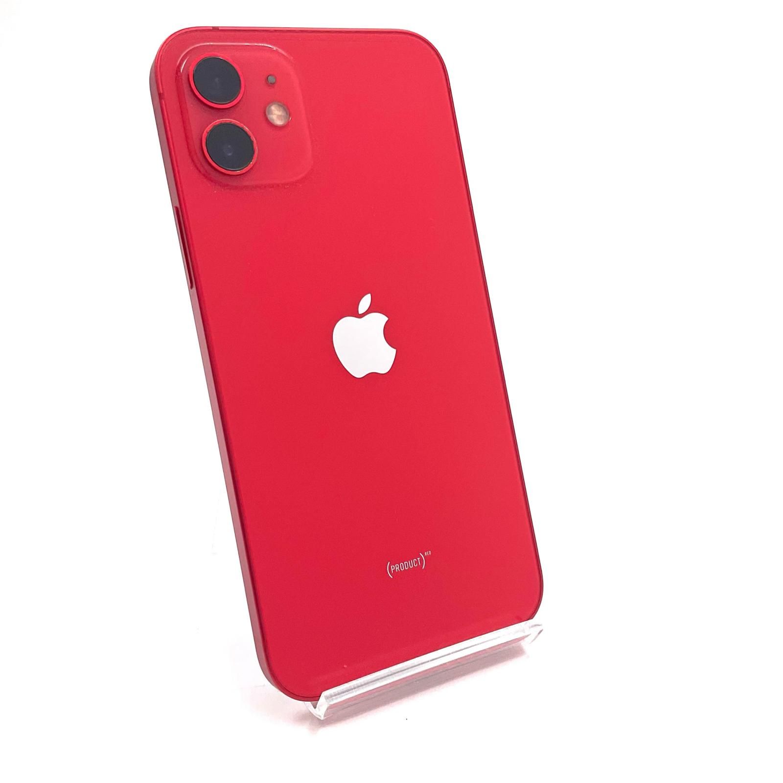 最速発送 Apple iPhone 12 64GB PRODUCT RED Softbank 76% 難有