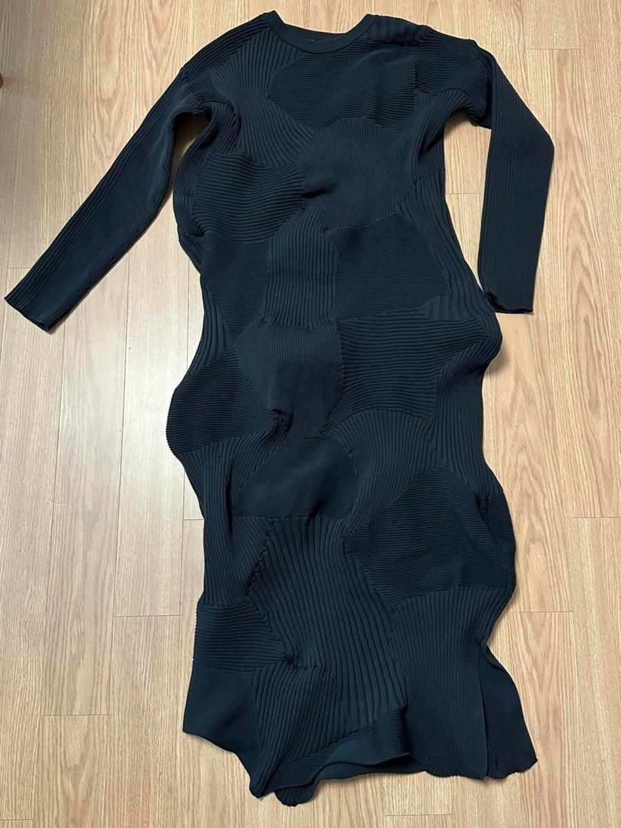 ISSEY MIYAKE コネコネ ワンピース ISSEY MIYAKE イッセイミヤケ IM23 KH295 コネコネ ニット 長袖
