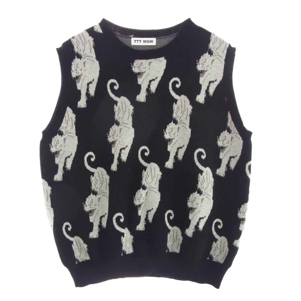 ttt_msw panther knit vest 【公式通販】