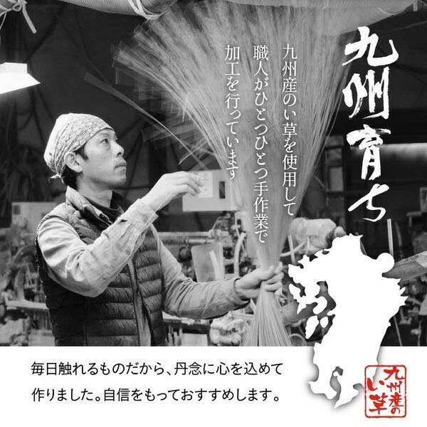 純国産い草 上敷きカーペット/絨毯 【格子柄 江戸間3畳 約174×261cm】 両面使用 抗菌 防臭 調湿 耐久性 日本製 〔リビング〕【代引不可】 格子柄 上敷き カーペット 「グラッセ」 江戸間8畳 約348×352cm