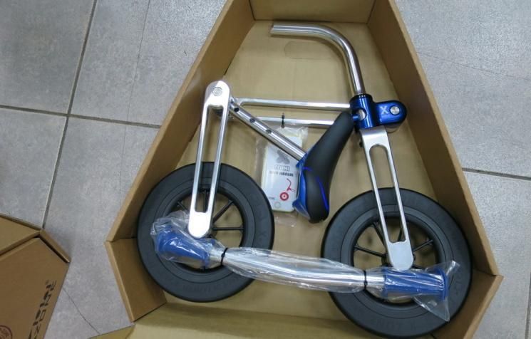 ランニングバイク キックバイク FFC X-MINI PUSH BIKE ブルー - メルカリ