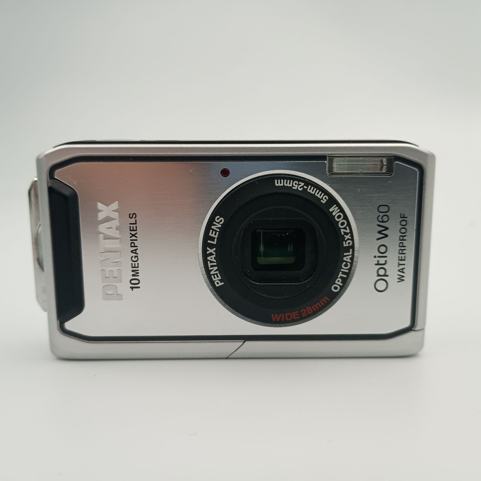 Pentax Optio W60 Compact DIGITAL Camera Silver シルバー
