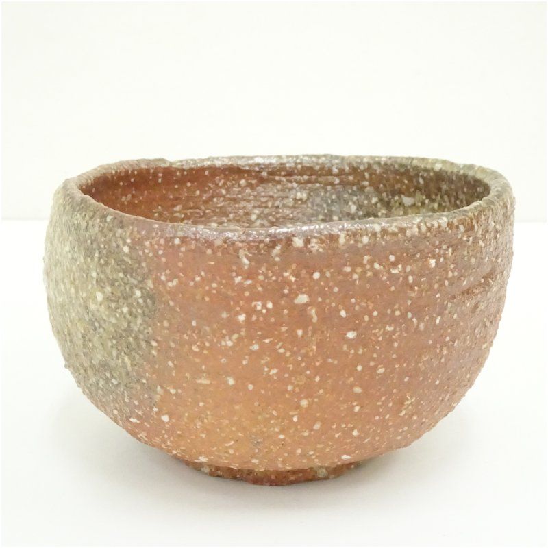 小山末廣造 信楽茶碗 共箱 茶道 抹茶 おしゃれ 抹茶茶碗 抹茶碗 和食器 レトロ 茶器 骨董 茶わん 茶会 茶の湯 WWW_IBETON_RU