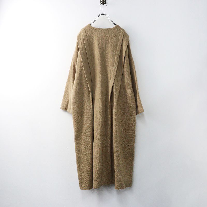 美品 タグ付き 定価55000円 マガリ MAGALI aranciato別注 メランジ 